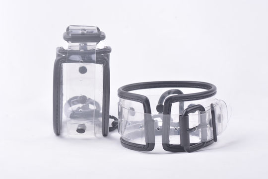Handschellen in Transparent Farbe