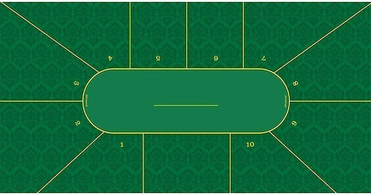 Pokeritems Felt Fabric Green 295x100cm