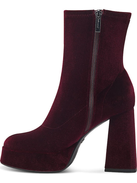 Tamaris Boots Burgundy