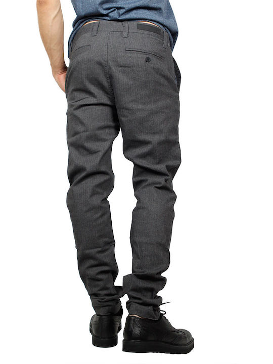 Hose Chino Elastisch in Schlanker Passform Gray