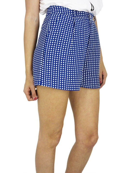 Migle + Me Women's High-waisted Shorts Blue