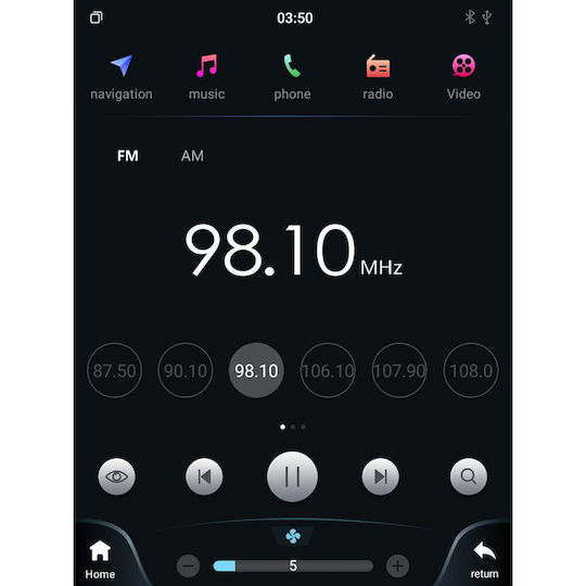 Lenovo Auto-Audiosystem für Opel Astra 2011-2016 (Bluetooth/USB/AUX/WiFi/GPS/Apple-Carplay/Android-Auto) mit Touchscreen 9.7"