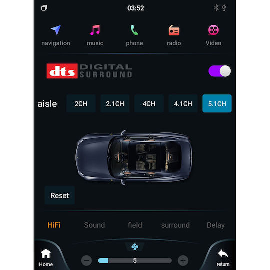 Lenovo Auto-Audiosystem für Opel Astra 2011-2016 (Bluetooth/USB/AUX/WiFi/GPS/Apple-Carplay/Android-Auto) mit Touchscreen 9.7"