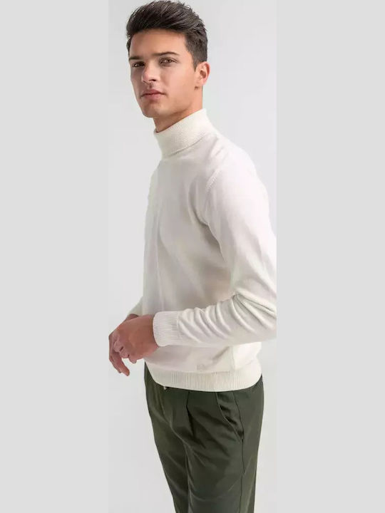 40 Long Sleeve Sweater White