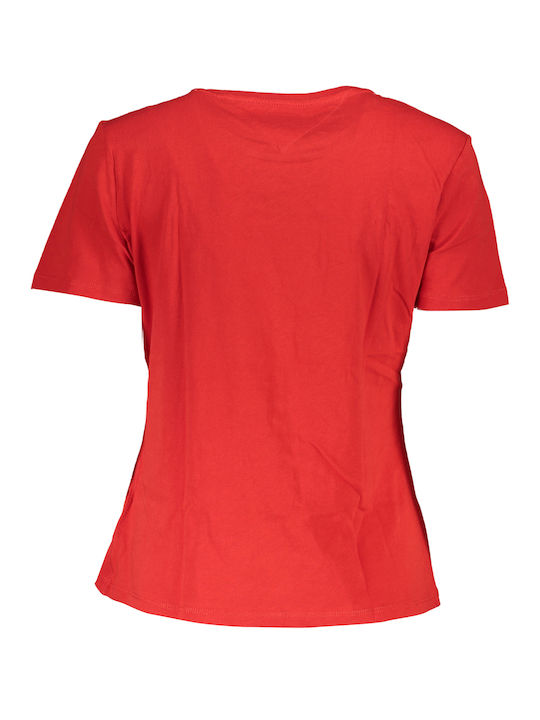 Tommy Hilfiger Damen T-Shirt Red