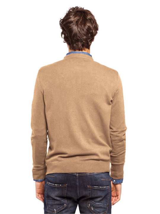 Staff Men's Long Sleeve Blouse Beige