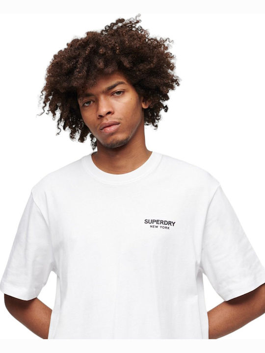 Superdry M D3 Sdcd T-shirt Άσπρο