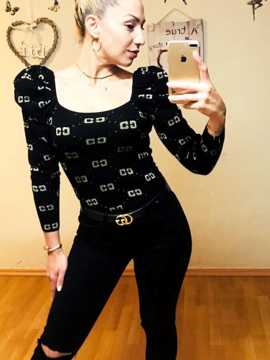 Woman's Fashion Blouse Black