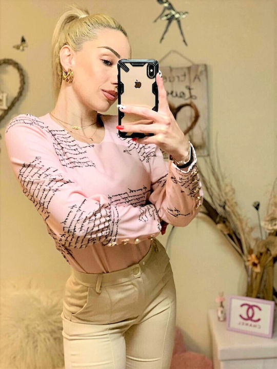 Woman's Fashion Blouse Pink.