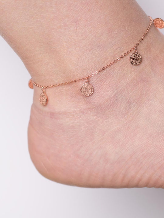 Bracelet Anklet Chain made of Silver Gold Plated