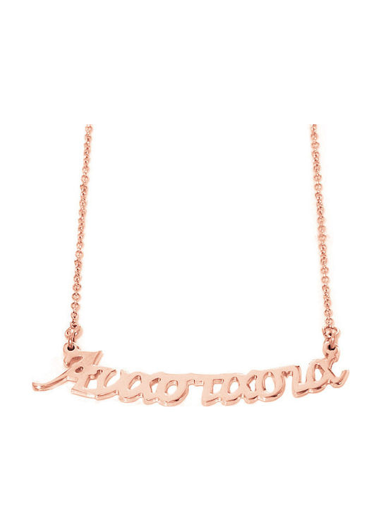 JewlsAndJems Колиета от Розово Златно Сребро
