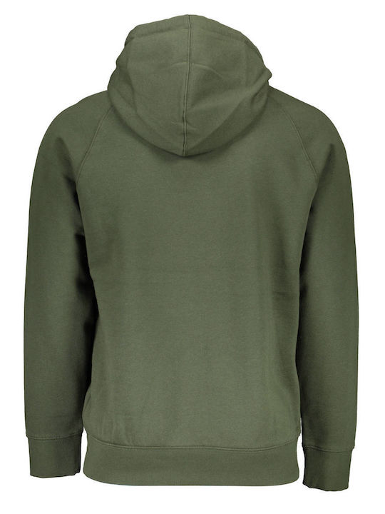 Timberland Men's Sweatshirt with Hood Green