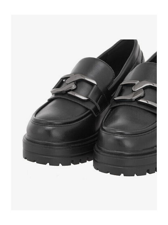 Women's Moccasins in Black Color