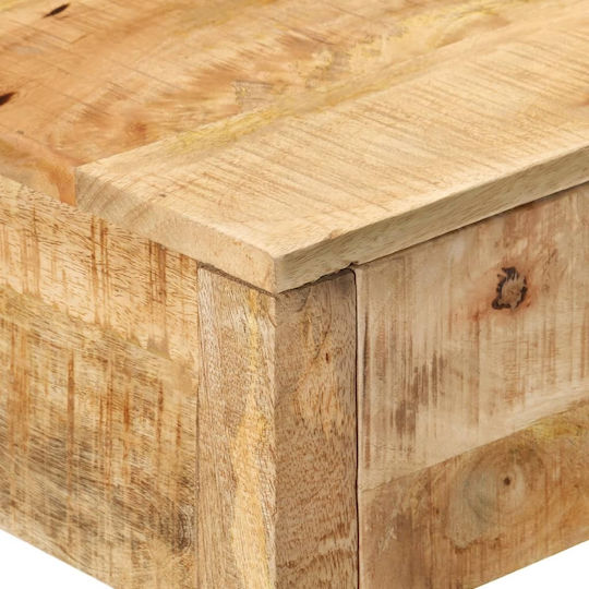 Consolă din Lemn Masiv Albastru L110xL35xH75buc