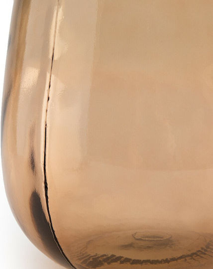 La Redoute Interieurs Vase Glas Braun 20x36cm