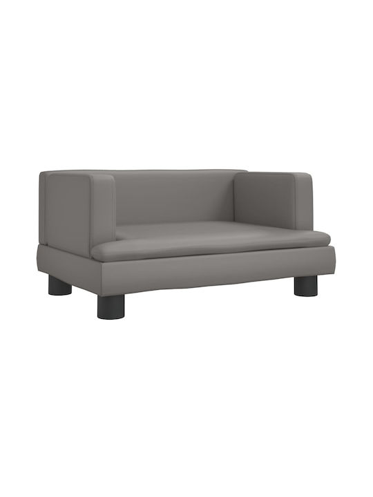 Детски Диван Сив 60x40x30бр