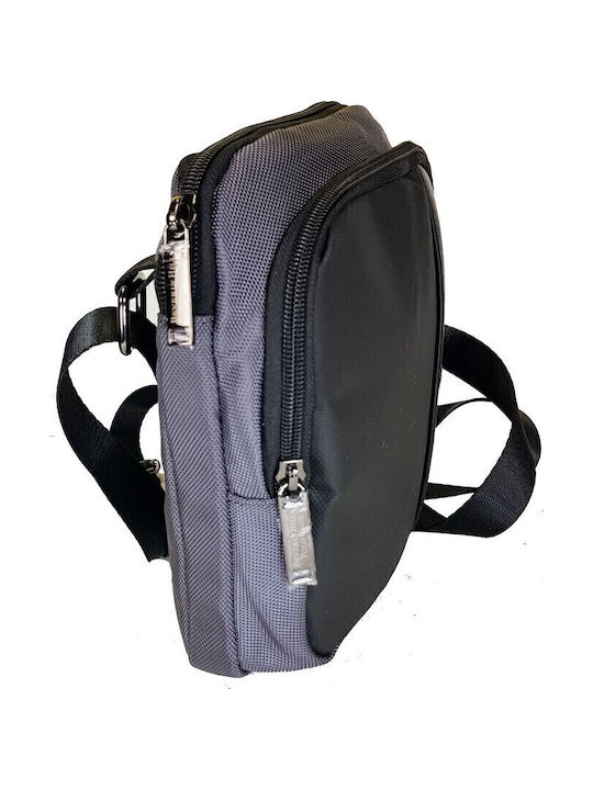 Men's Bag Shoulder / Crossbody Grey-Black