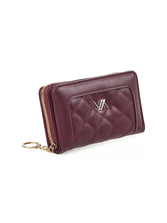 Verde Women's Wallet Cards Burgundy