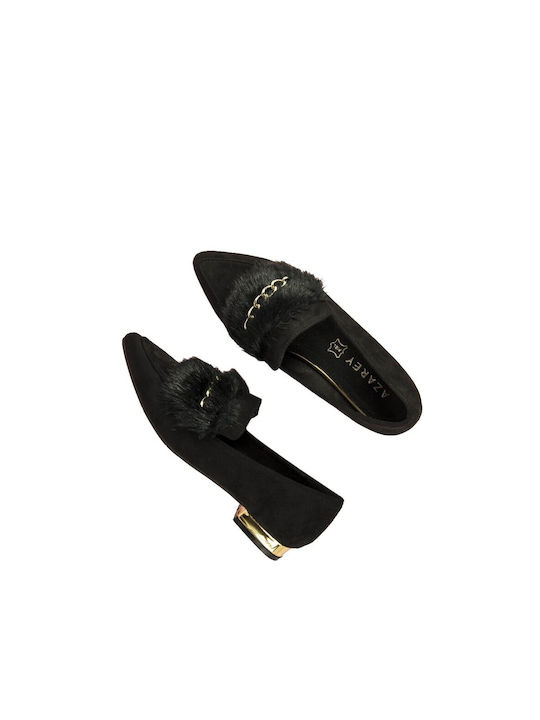 Azarey Women's Moccasins in Black Color