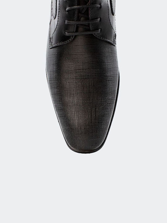 Δερμάτινα Ανδρικά Oxfords Μαύρα