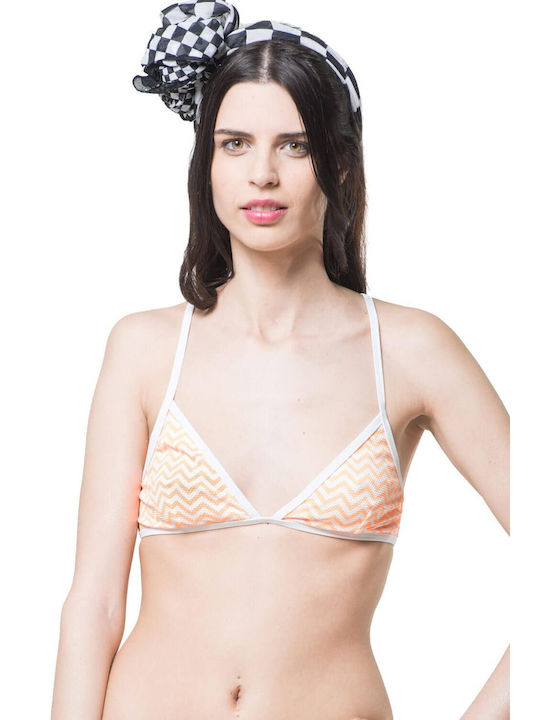 Minkpink Triangle Bikini Top Multicolour