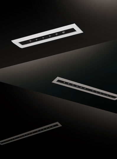 VK Lighting Commercial Linear Recessed LED Ceiling Light Natural White IP20 L18.9xD5.5xH4.2cm