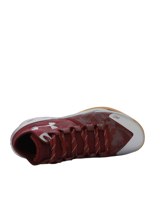 Curry 2 High Basketball Shoes Red