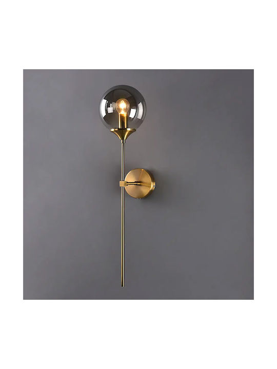 Globobox Lamp Wall Gold 12x16x12cm Globobox Lamp Wall Gold 12x16x12cm
