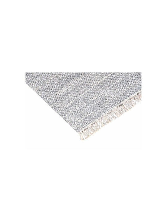 Polcarpet Wool Kilim 738 Modern Woolen Bedroom Rugs Set Ecru WOOLKILIM738GREYBEDSET 3pcs