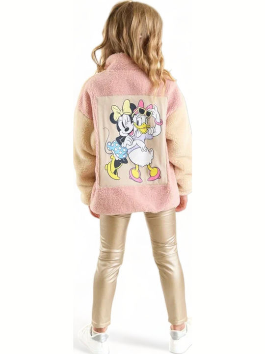 Kinder-Set mit Leggings Winter 2Stück Rosa
