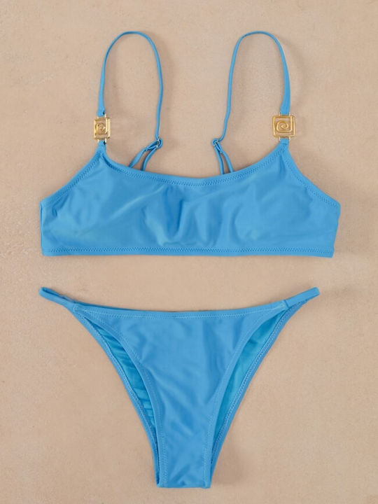 Gigi Set Bikini Τριγωνάκι Γαλαζιο