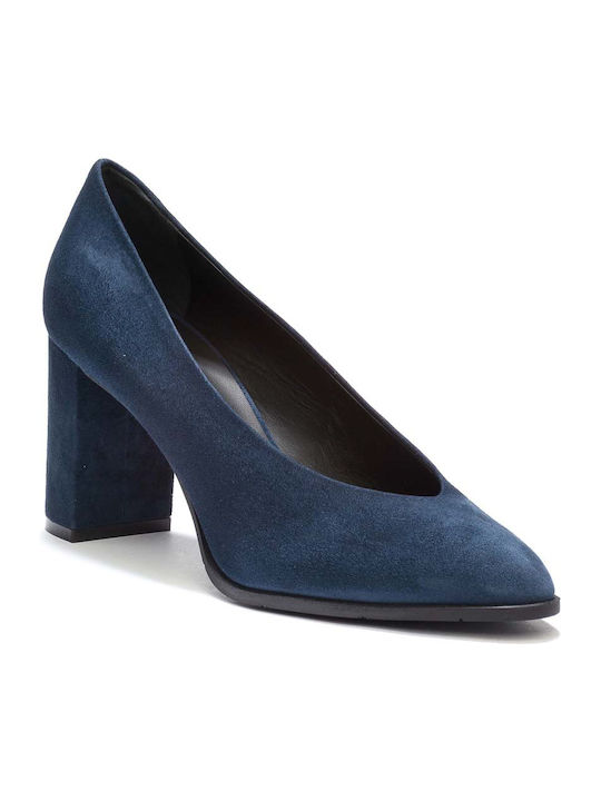 Philippe Lang Blue Heels