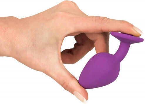 Naughty Toys Anal Plug Klein Transparent