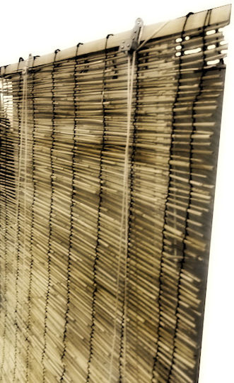 Shade Systems Beschattungsrollo Bamboo in Beige Farbe L100xH200cm
