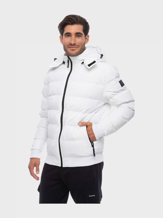 Be:Nation Jacket Puffer White.