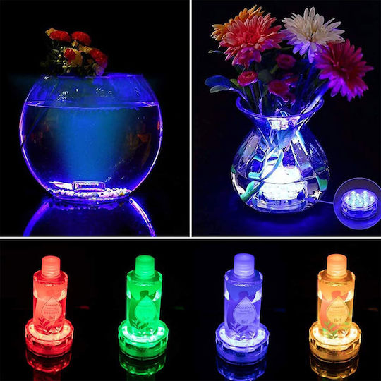 Rixme Submersible Pool Spotlight with Remote Control and Multicolour (RGB) Light 100316