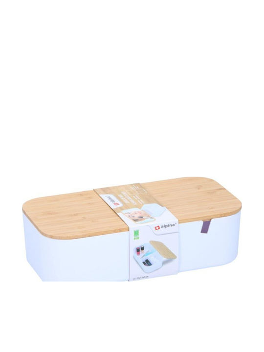 Alpina Appliances Schmuckkästchen Reiseetui Weiß 25x13x7cm Alpina Appliances Schmuckkästchen Reiseetui Weiß 25x13x7cm