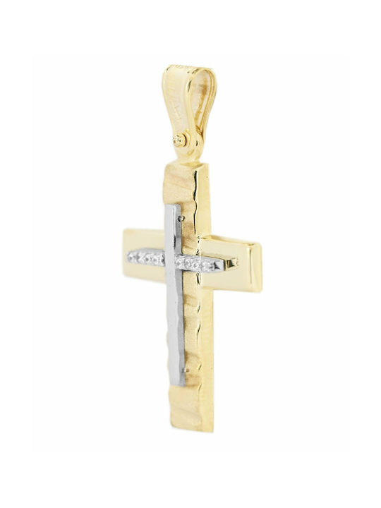 Savvidis Gold Kreuz 14K