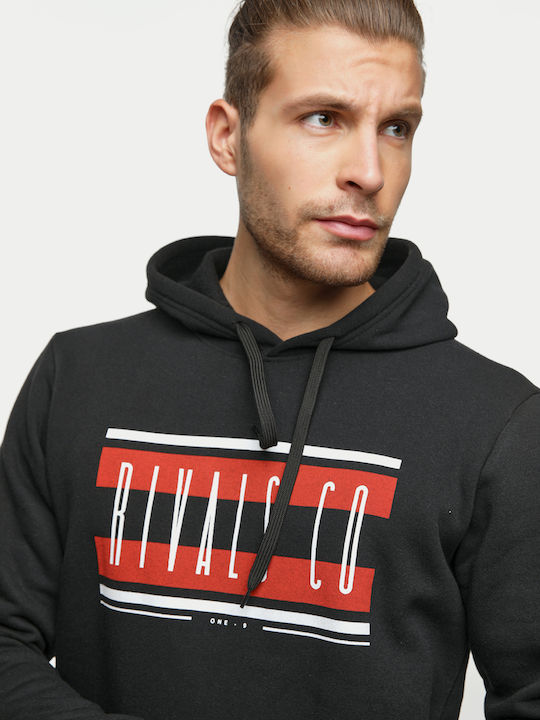 Rivals Men's Sweatshirt with Hood black