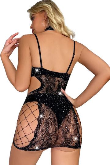 Dupu Sexy Φόρεμα Μαύρο