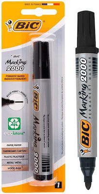 Bic 2000 Bullet Ανεξίτηλος Μαρκαδόρος Black