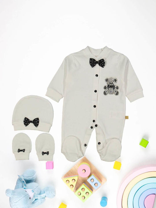 Annora Baby Подредба Суитшърти Бели