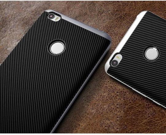 iPaky Hybrid Carbon Back Cover Silicone Gray (Xiaomi Mi Max - Xiaomi)