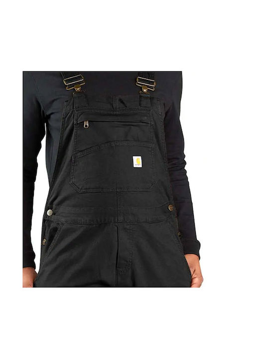 Carhartt Bib Overall Salopetă de Lucru Salopetă Neagră