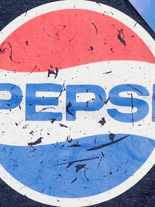 Langärmelig Marineblau Pepsi