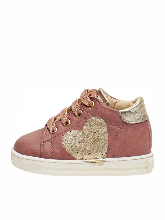 Heart Kids Sneakers High Anatomic Pink