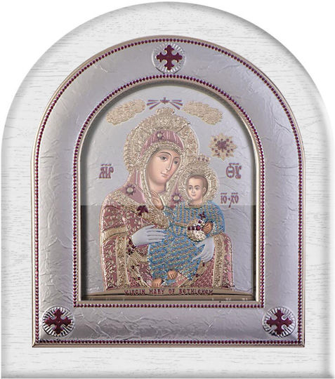 Slevori Icoană Maica Domnului Cu Pruncul Metal 17x19.7cm