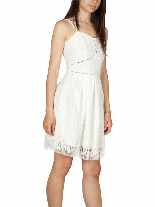 Rut & Circle Mini Dress White