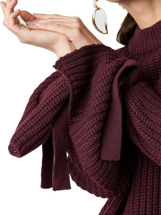 Rut Bluze Damă Mânecă Lungă Burgundy