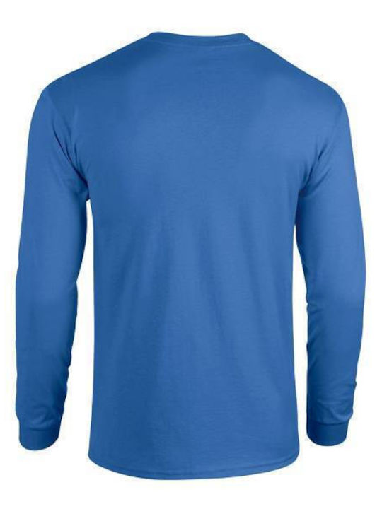 Takeposition Men's Long Sleeve Blouse Blue